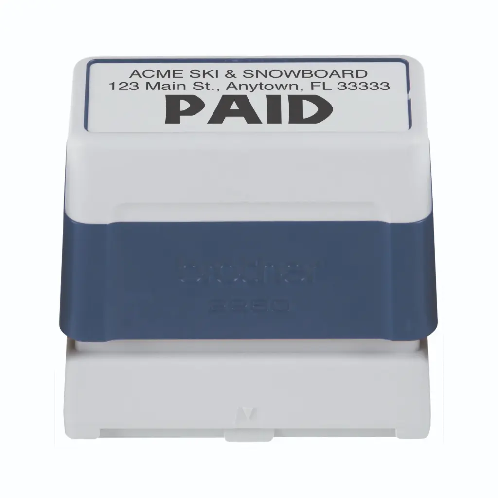 PR 2260: Pre-inked instant stamp