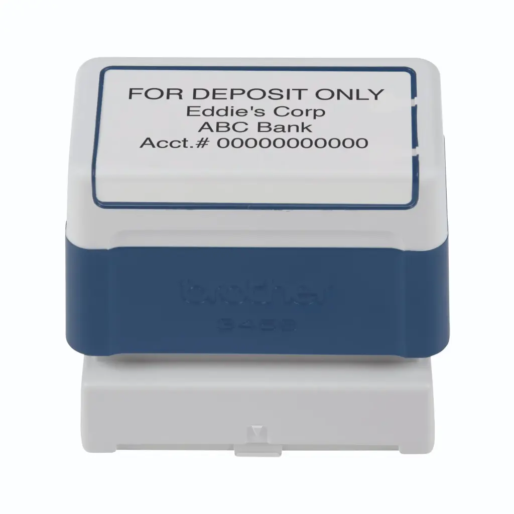 PR 3458: Pre-inked instant stamp