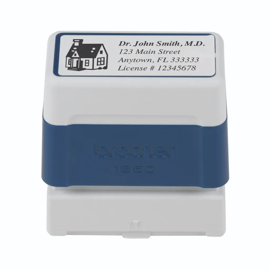 PR 1850: Pre-inked instant stamp 