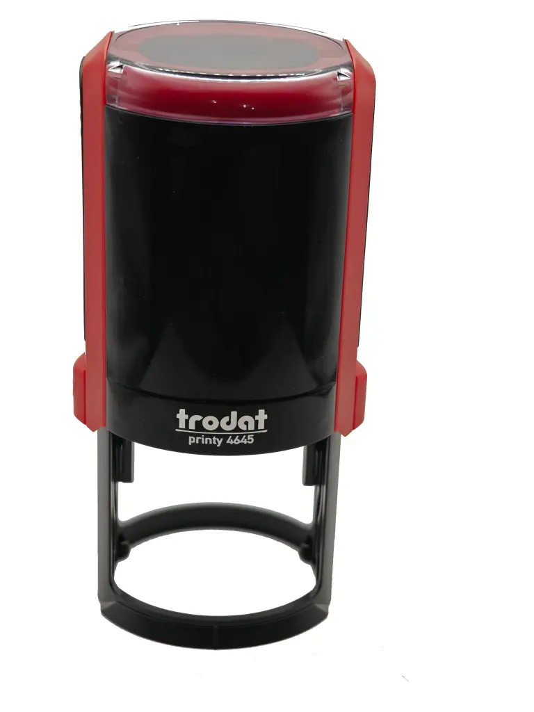 Trodat 46045/4645 Self-Inking Stamp Size: Approx. 1 3/4" diameter