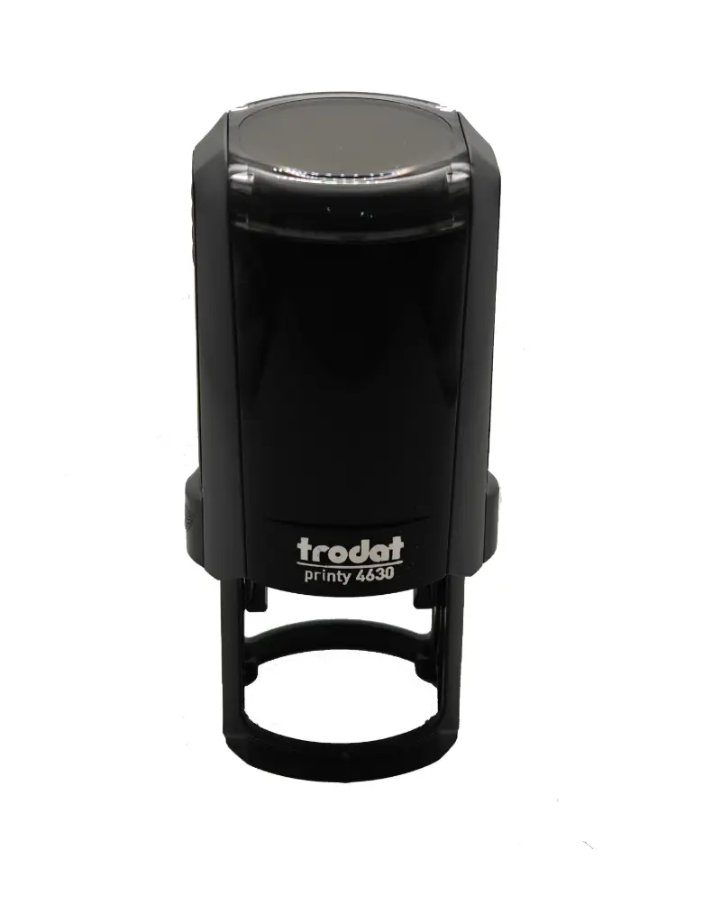 Trodat 4630/46030 Self-Inking Stamp Size: Approx. 1 3/16" x 1 3/16"