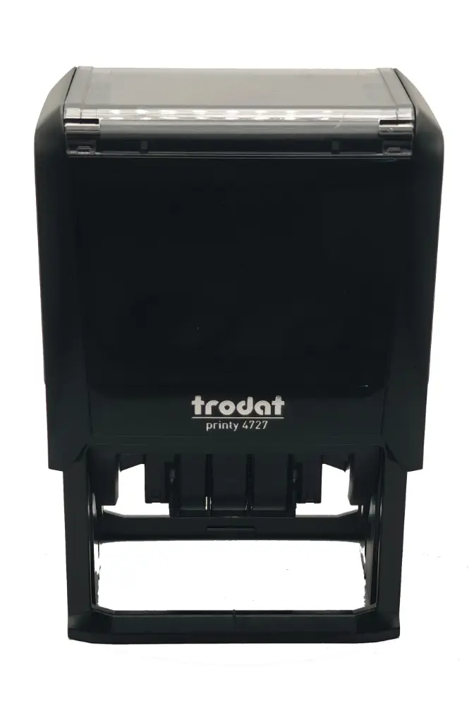 Trodat 4727 Self-Inking Dater Stamp Size: Approx. 1 9/16" x 2 3/8"