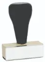 No. 1- Traditional Wooden Stamp Size: Approx. 3/8" x 1"