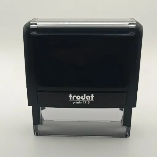 Trodat 4915 Size: Approx. 1" x 2 3/4" Self-Inking Stamp