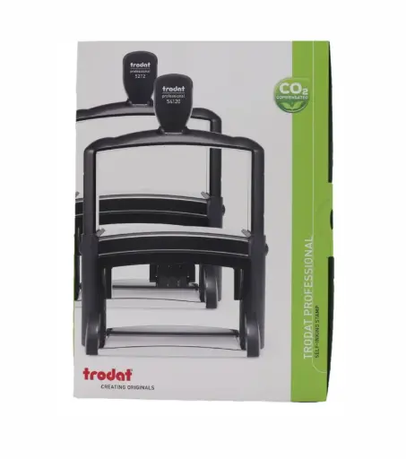 Trodat 5212 Self-Inking Stamp Size: Approx. 2 3/4" x 4 9/16"